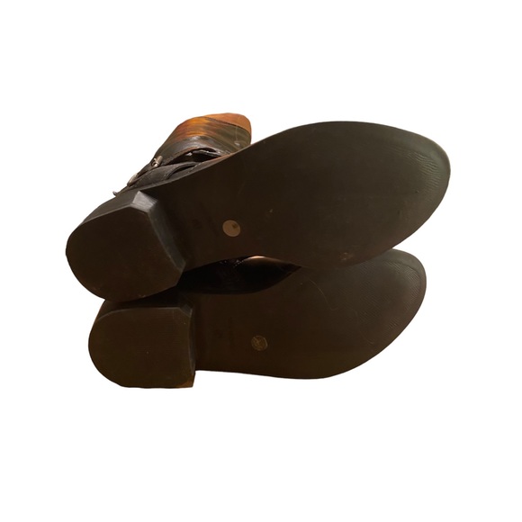 Arizona Jean Company (8.5M) Women’s Riding Boots Black and Brown Knee High - Picture 6 of 8